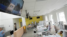 Nové hemodialyzační středisko v Kroměřížské nemocnici. Nové hemodialyzační středisko v Kroměřížské nemocnici.