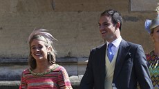Cressida Bonasová na svatb prince Harryho a Meghan Markle (Windsor, 19. kvtna...
