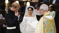 Princ Harry a Meghan Markle (Windsor, 19. kvtna 2018)