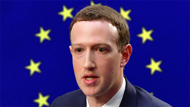Mark Zuckerberg před Evropským parlamentem (koláž) Mark Zuckerberg před Evropským parlamentem (koláž)