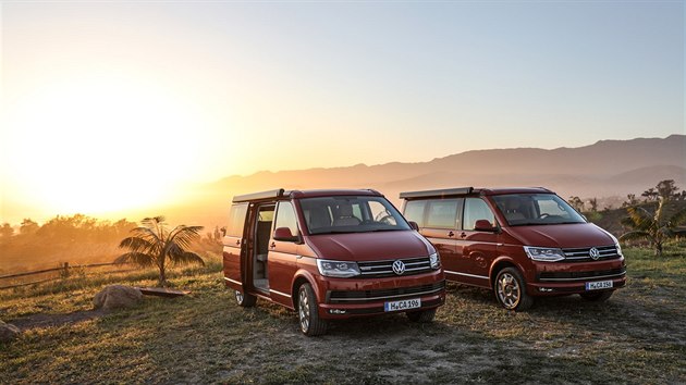 S Volkswagenem California po Kalifornii