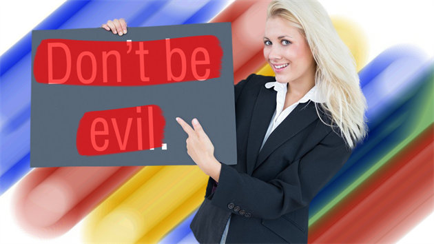 Tradiní Dont be evil (Nepáchejte zlo!) zmizelo z kodexu firmy Google