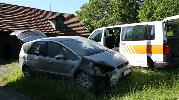 Ohoel auto na Krlovdvorsku (20.5.2018)