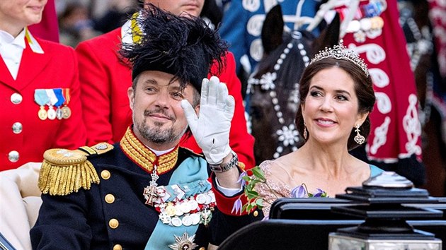 Dnsk korunn princ Frederik a korunn princezna Mary (Koda, 26. kvtna 2018)