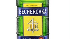 Novou lahev Becherovky zdobí symbol rodu Becherů. Novou lahev Becherovky zdobí symbol rodu Becherů.