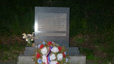 Na míst tábora v Dtichov u Moravské Tebové je pamtní deska.