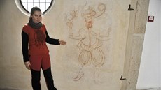 Podle Kateřiny Rozinkové, kastelánky na Roštejně, vytvořil kresbu renesančního... Podle Kateřiny Rozinkové, kastelánky na Roštejně, vytvořil kresbu renesančního...