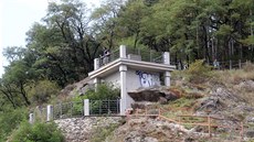 Masarykova vyhlídka v Třebíči. Lidé z ní mají jako na dlani velkou část města i... Masarykova vyhlídka v Třebíči. Lidé z ní mají jako na dlani velkou část města i...