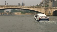 Létající vodní taxi v Paříži Létající vodní taxi v Paříži