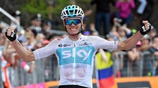 Chris Froome, nový lídr Gira d´Italia.