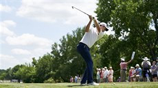 Anglický golfista Justin Rose na turnaji PGA Tour ve Fort Worthu.