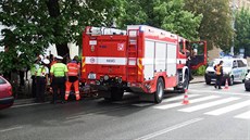 Auto srazilo v centru Plzně dvě děti. Sourozenci pravděpodobně vstoupili do... Auto srazilo v centru Plzně dvě děti. Sourozenci pravděpodobně vstoupili do...