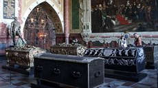 Sarkofágy dánských panovník v kapli sv. Birgitty v katedrále v Roskilde (23....