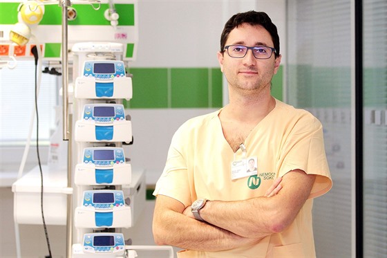 Alexander Aboi, primá anesteziologicko-resuscitaního oddlení v Nemocnici...