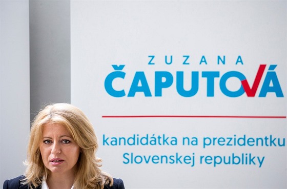 Právnika Zuzana aputová se chce stát slovenskou prezidentkou. (28. kvtna...