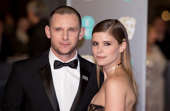 Jamie Bell a Kate Mara (Londýn, 18. února 2018)