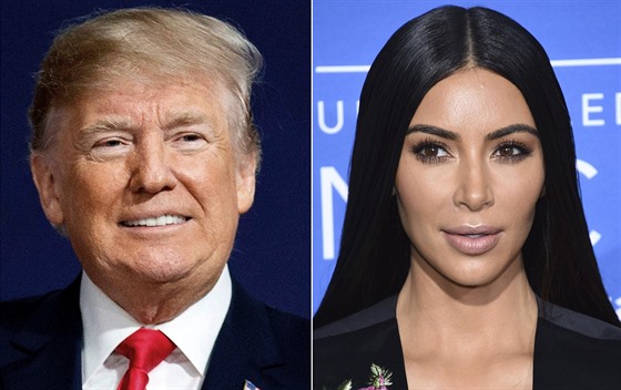 Donald Trump a Kim Kardashianová