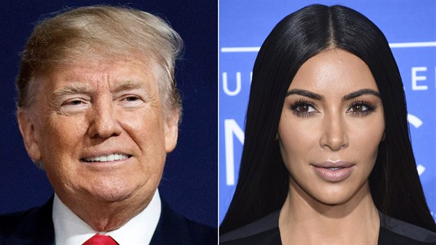 Donald Trump a Kim Kardashianov