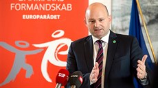 Dánský ministr spravedlnosti Sören Pape Poulsen (13. dubna 2018) Dánský ministr spravedlnosti Sören Pape Poulsen (13. dubna 2018)