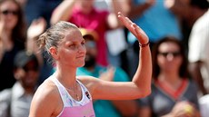 Karolína Plíšková slaví postup přes druhé kolo Roland Garros přes krajanku... Karolína Plíšková slaví postup přes druhé kolo Roland Garros přes krajanku...