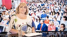 Rektorka a zakladatelka Vysoké školy finanční a správní Bohuslava Šenkýřová v... Rektorka a zakladatelka Vysoké školy finanční a správní Bohuslava Šenkýřová v...