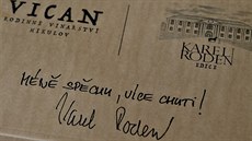 Svoje jméno propjuje Karel Roden vínm Tomáe Vicana u celých devt let.