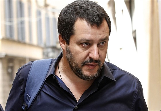 Italský ministr vnitra Matteo Salvini