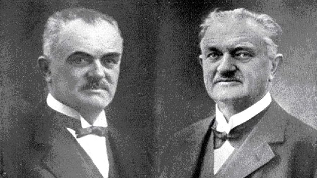 Bratři František (vlevo) a Jan Sigmundovi Bratři František (vlevo) a Jan Sigmundovi