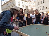 S Bolkem si můžete zahrát kuličky.