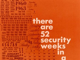 Motivaní a bezpenostní plakáty z archivu Národní bezpenostní agentury (NSA)...