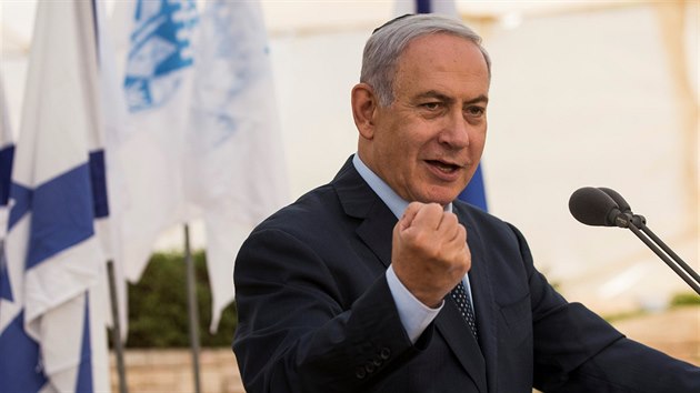 Izraelsk premir Benjamin Netanjahu (30. kvtna 2018)