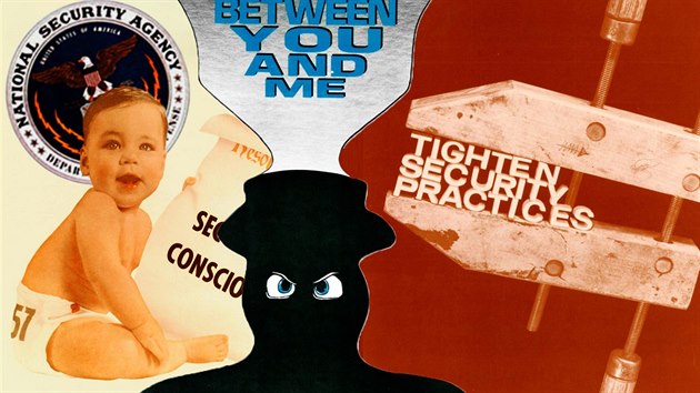 Motivaní plakáty z 50. a 60. let NSA