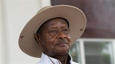 Ugandský prezident Yoweri Museveni Ugandský prezident Yoweri Museveni