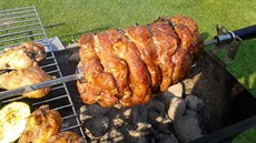 Pak dogrilováváte na barvu. Pak dogrilováváte na barvu.