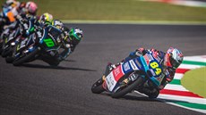 Jakub Kornfeil  v tíd Moto3 v Itálii.