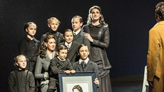 Scéna z Massenetovy opery Werther v pražském Národním divadle Scéna z Massenetovy opery Werther v pražském Národním divadle