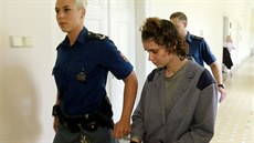 Alice Veerková u Mstského soudu v Praze (6. 6. 2018)