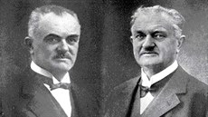 Bratři František (vlevo) a Jan Sigmundovi Bratři František (vlevo) a Jan Sigmundovi