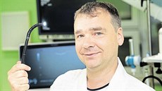 Léka Jan Martínek z Kliniky hepatogastroenterologie v praském IKEM