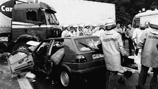 Tragédie u Ingolstadtu 7. června 1993. Dražen Petrovič byl okamžitě mrtvý. Tragédie u Ingolstadtu 7. června 1993. Dražen Petrovič byl okamžitě mrtvý.