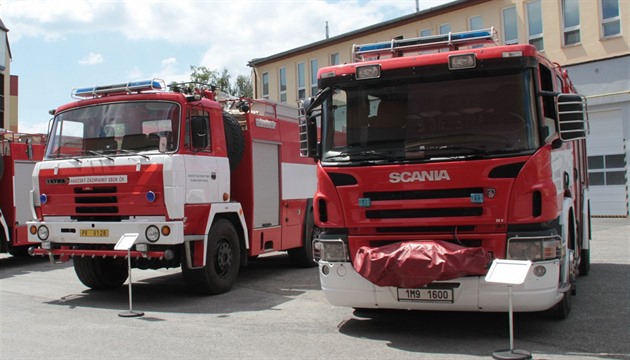 Tem jednotkám dobrovolných hasi z Olomouckého kraje penechali...