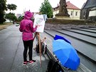 Malování v dešti Malování v dešti