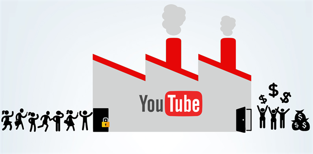 YouTube jako továrna na peníze YouTube jako továrna na peníze
