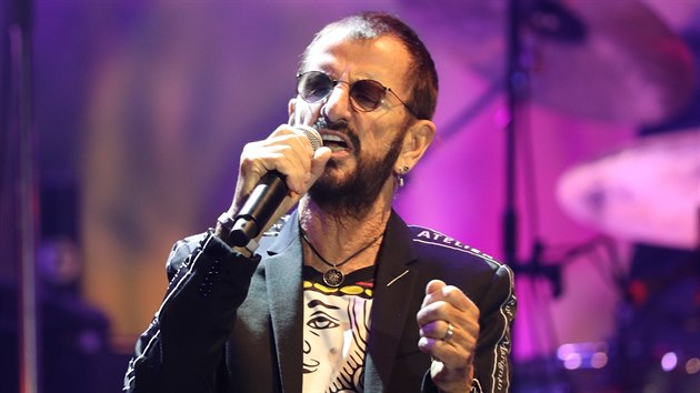 Ringo Starr v pražském Kongresovém centru 19. června 2018 Ringo Starr v pražském Kongresovém centru 19. června 2018