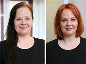 Z mladé maminky Veroniky udělala kadeřnice půvabnou kočku. Z mladé maminky Veroniky udělala kadeřnice půvabnou kočku.