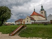 Svatý Jan nad Malší se stal vesnicí roku v Jihočeském kraji. Věž kostela... Svatý Jan nad Malší se stal vesnicí roku v Jihočeském kraji. Věž kostela...