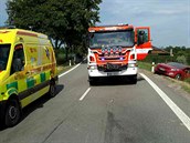 Při dopravní nehodě u Citonic na Znojemsku se zranilo šest lidí, pro těžce... Při dopravní nehodě u Citonic na Znojemsku se zranilo šest lidí, pro těžce...