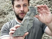 Archeolog a vedoucí výzkumu na hradě Helfštýně Zdeněk Schenk z Muzea Komenského... Archeolog a vedoucí výzkumu na hradě Helfštýně Zdeněk Schenk z Muzea Komenského...