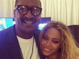 Zpvaka Beyoncé a její otec Matthew Knowles