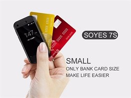 Miniaturní smartphone Soyes 7s